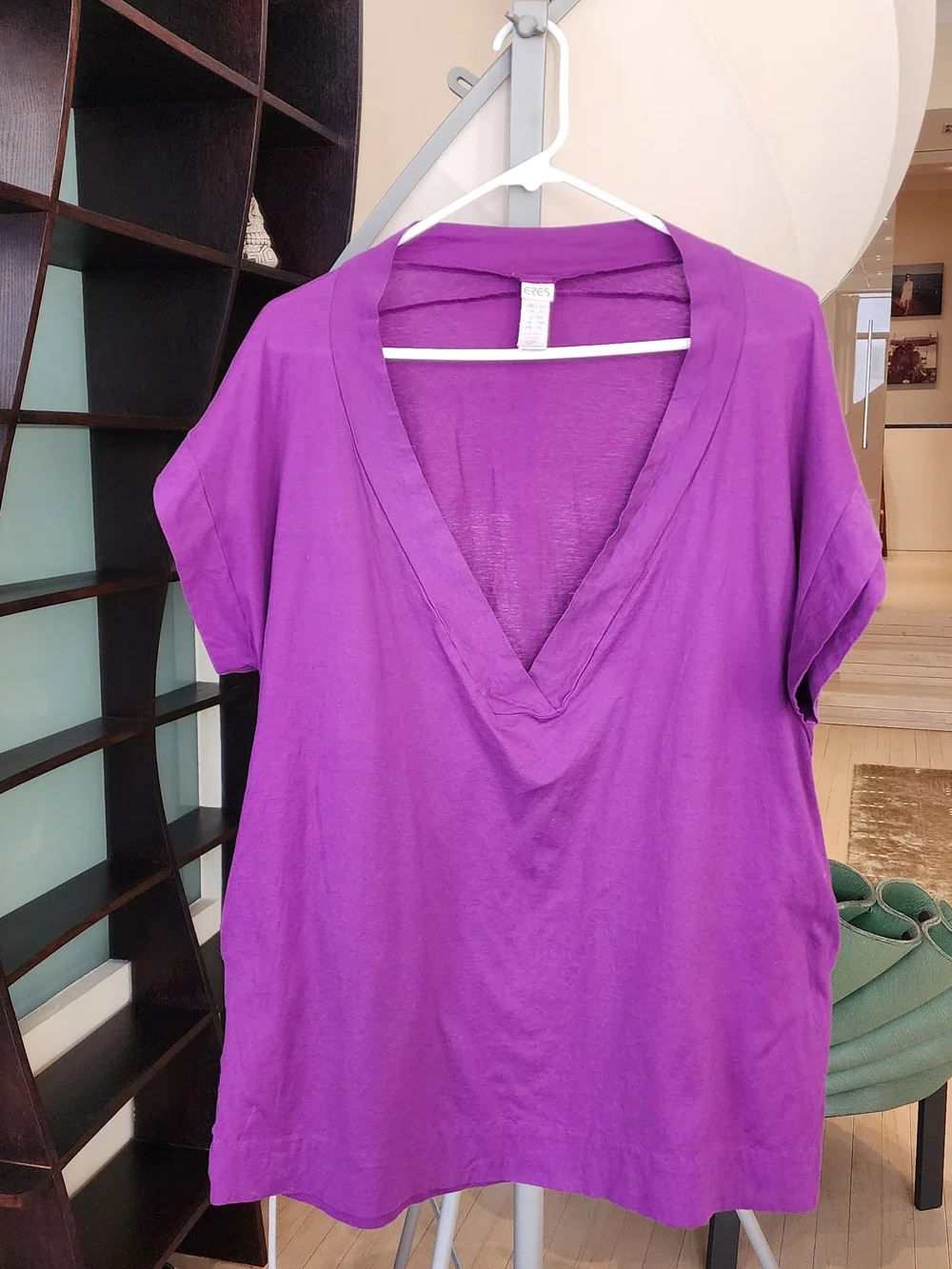 Eres Beach Tunic Swim Coverup Renee in Purple Size S/M